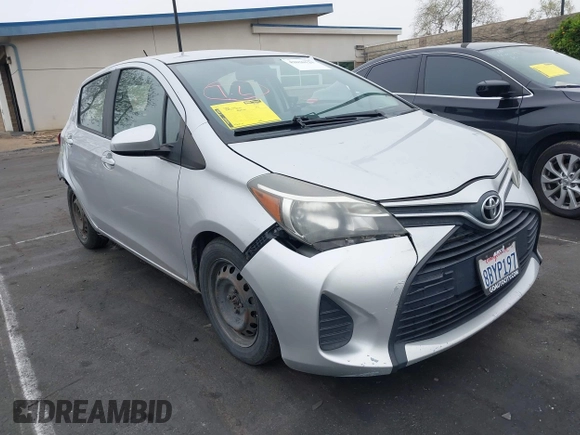 2016 Toyota Yaris L with VIN VNKKTUD39GA062097, listed as a IAAI auction lot 42030121 with 135,500 mi miles. Bid and sale history available at carsss.com. Image 1.