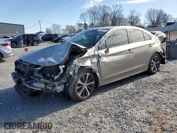 2018 Subaru Legacy Limited with VIN 4S3BNEN64J3039274, listed as a Copart auction lot 43260415 with 0 mi miles and Salvage Title. Bid and sale history available at carsss.com. Image 1.