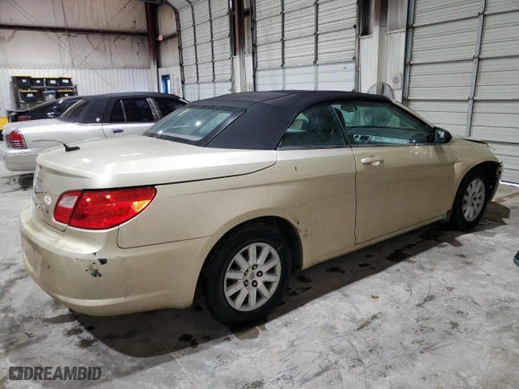 2010 Chrysler Sebring LX with VIN 1C3BC4EB0AN139961, listed as a Copart auction lot 81039864 with 197,923 mi miles and Salvage Title. Bid and sale history available at carsss.com. Image 3.
