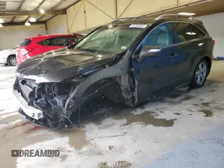 2015 Acura RDX Tech Pkg with VIN 5J8TB4H53FL028138, listed as a Copart auction lot 44192505 with 117,508 mi miles and Salvage Title. Bid and sale history available at carsss.com. Image 1.