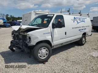 2011 Ford Econoline Cargo Commercial with VIN 1FTSS3EL5BDA21431, listed as a Copart auction lot 58396004 with 194,387 mi miles and Non Repairable. Bid and sale history available at carsss.com. Image 1.