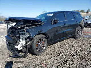 2017 Dodge Durango R/T with VIN 1C4SDHCT3HC724633, listed as a Copart auction lot 86993674 with 110,391 mi miles and Salvage Title. Bid and sale history available at carsss.com. Image 1.