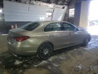 2023 Mercedes-Benz C 300 with VIN W1KAF4HB1PR120708, listed as a Copart auction lot 46120345 with Not Provided miles and Salvage Title. Bid and sale history available at DreamBid. Image 3.