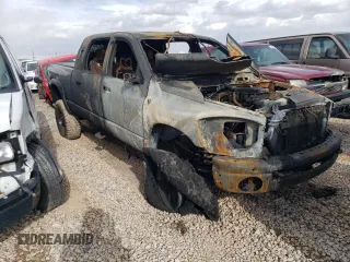 2007 Dodge Ram 2500 SLT with VIN 3D7KS29A87G796079, listed as a Copart auction lot 44749794 with 0 mi miles and Salvage Title. Bid and sale history available at carsss.com. Image 1.