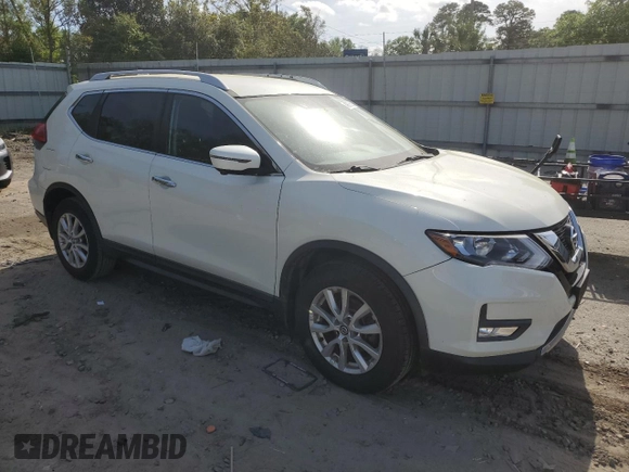 2017 Nissan Rogue SV with VIN KNMAT2MV1HP505044, listed as a Copart auction lot 49276315 with 84,234 mi miles and Salvage Title. Bid and sale history available at DreamBid. Image 4.