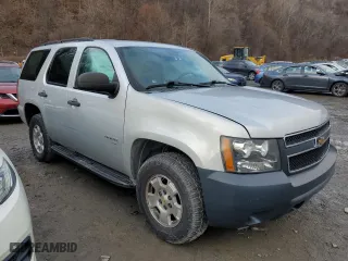2010 Chevrolet Tahoe LS with VIN 1GNUKAE09AR252828, listed as a Copart auction lot 83443784 with 151,138 mi miles and Salvage Title. Bid and sale history available at carsss.com. Image 4.