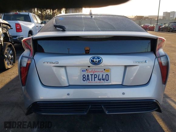 2017 Toyota Prius Two with VIN JTDKARFU3H3049806, listed as a IAAI auction lot 41811825 with 94,453 mi miles. Bid and sale history available at carsss.com. Image 16.
