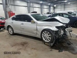 2010 Lexus LS 460 with VIN JTHCL5EF3A5007249, listed as a Copart auction lot 43432475 with 168,150 mi miles and Salvage title. Bid and sale history available at DreamBid. Image 4.