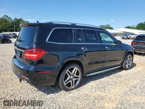 2017 Mercedes-Benz GLS 550 z VIN 4JGDF7DE9HA771623, wystawiony jako Copart lot #55745455 z przebiegiem Nie podano mil oraz Szkoda całkowita • Salvage title. Historia ofert i sprzedaży dostępna na DreamBid. Obrazek 3.