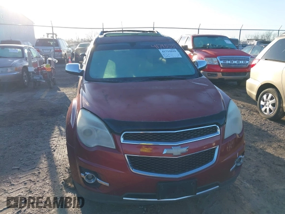 2010 Chevrolet Equinox LTZ with VIN 2CNFLGEW3A6302538, listed as a IAAI auction lot 41715039 with 235,478 mi miles and . Bid and sale history available at DreamBid. Image 6.