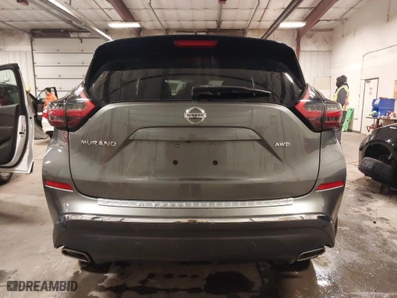 2022 Nissan Murano S with VIN 5N1AZ2AS0NC115947, listed as a IAAI auction lot 41589658 with 33,362 mi miles. Bid and sale history available at carsss.com. Image 17.