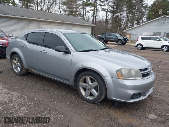 2014 Dodge Avenger SE with VIN 1C3CDZAB6EN227245, listed as a IAAI auction lot 41706678 with 131,714 mi miles and . Bid and sale history available at DreamBid. Image 1.