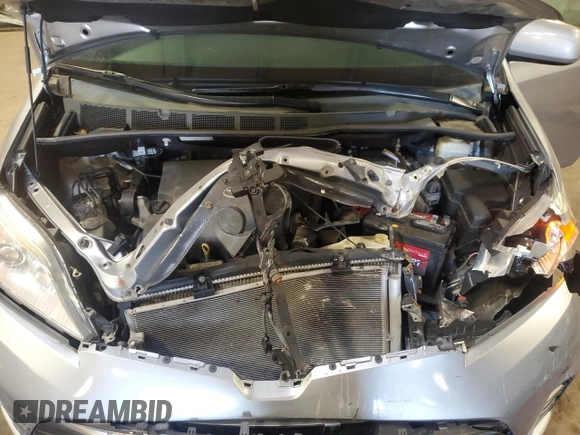2016 Toyota Sienna Limited with VIN 5TDDK3DC1GS133312, listed as a Copart auction lot 61828725 with 116,562 mi miles and Salvage title. Bid and sale history available at DreamBid. Image 12.