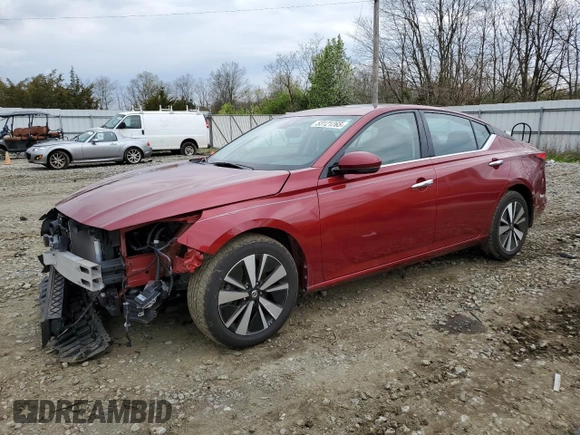 2020 Nissan Altima 2.5 SL with VIN 1N4BL4EW1LC142533, listed as a Copart auction lot 53121265 with 36,907 mi miles and Salvage Title. Bid and sale history available at carsss.com. Image 1.