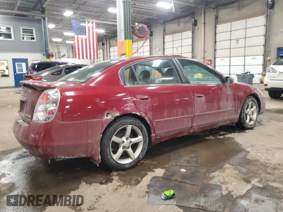 2005 Nissan Altima 3.5 SE with VIN 1N4BL11D45C332350, listed as a Copart auction lot 45106815 with 0 mi miles and Salvage Title. Bid and sale history available at carsss.com. Image 3.