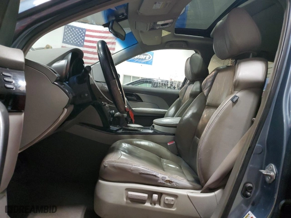 2008 Acura MDX Tech Pkg with VIN 2HNYD283X8H508933, listed as a Copart auction lot 53121965 with 171,408 mi miles and Salvage Title. Bid and sale history available at carsss.com. Image 7.