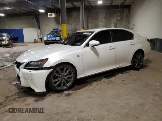 2013 Lexus GS 350 with VIN JTHCE1BL2D5018261, listed as a Copart auction lot 57153585 with 200,980 mi miles and Salvage title. Bid and sale history available at DreamBid. Image 1.