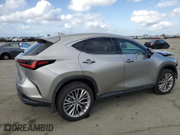 2025 Lexus NX 350h Premium z VIN 2T2GKCEZ1SC039928, wystawiony jako Copart lot #50650455 z przebiegiem 4 397 mil mil oraz Szkoda całkowita • Salvage title. Historia ofert i sprzedaży dostępna na DreamBid. Obrazek 3.