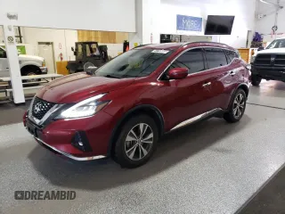 2021 Nissan Murano SV with VIN 5N1AZ2BS6MC115593, listed as a Copart auction lot 51710995 with 63,475 mi miles and Clean Title. Bid and sale history available at DreamBid. Image 1.