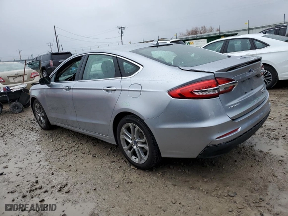 2020 Ford Fusion Hybrid Titanium with VIN 3FA6P0RU5LR100360, listed as a Copart auction lot 51325575 with 77,217 mi miles and Salvage Title. Bid and sale history available at carsss.com. Image 2.