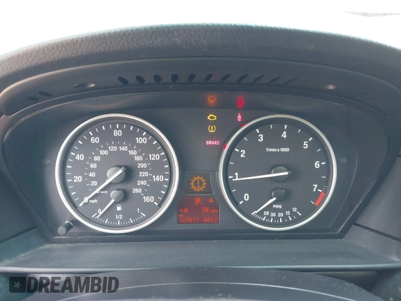2008 BMW 5 Series 528i with VIN WBANU53558C117336, listed as a IAAI auction lot 42088002 with 127,411 mi miles and . Bid and sale history available at carsss.com. Image 7.