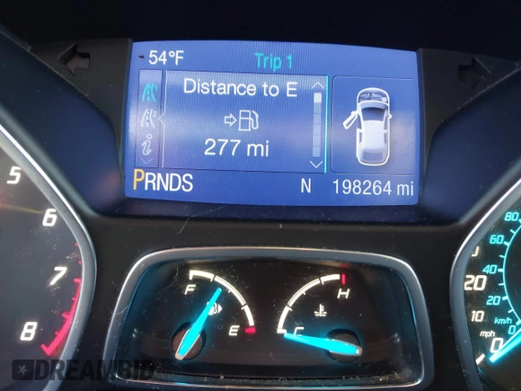 2013 Ford Escape SE with VIN 1FMCU9GXXDUB02618, listed as a IAAI auction lot 41734363 with 198,264 mi miles. Bid and sale history available at carsss.com. Image 7.