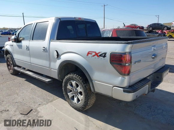 2013 Ford F-150 XL with VIN 1FTFW1EF7DKD80430, listed as a IAAI auction lot 41116782 with 259,012 mi miles. Bid and sale history available at carsss.com. Image 3.