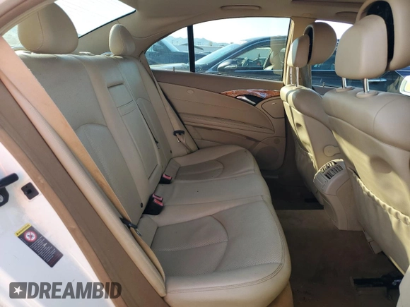 2007 Mercedes-Benz E 350 with VIN WDBUF56X97B002702, listed as a Copart auction lot 49986375 with 235,471 mi miles and Salvage Title. Bid and sale history available at DreamBid. Image 10.