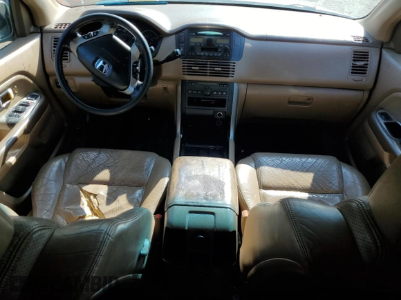 2003 Honda Pilot EX with VIN 2HKYF18503H579800, listed as a Copart auction lot 53681645 with 207,095 mi miles and Salvage Title. Bid and sale history available at DreamBid. Image 8.