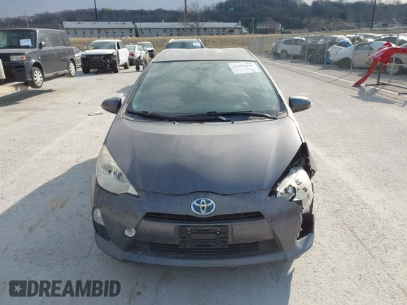 2013 Toyota Prius One with VIN JTDKDTB32D1553545, listed as a IAAI auction lot 41697614 with 157,945 mi miles and . Bid and sale history available at carsss.com. Image 12.