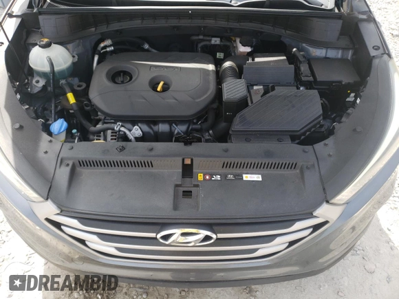 2018 Hyundai Tucson SE with VIN KM8J23A47JU801550, listed as a Copart auction lot 48993855 with 81,512 mi miles and Salvage Title. Bid and sale history available at carsss.com. Image 12.