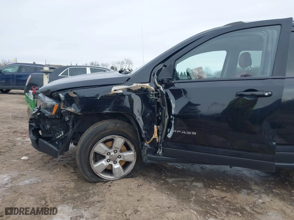 2016 Jeep Compass High Altitude Edition with VIN 1C4NJCEAXGD744570, listed as a IAAI auction lot 41511452 with 118,663 mi miles. Bid and sale history available at carsss.com. Image 6.