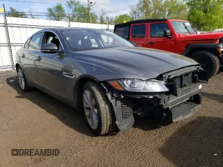 2017 Jaguar XF with VIN SAJBJ4BN2HCY51072, listed as a Copart auction lot 50466694 with 77,611 mi miles and . Bid and sale history available at DreamBid. Image 4.