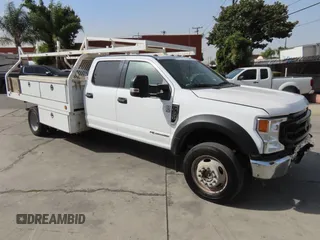 2020 Ford F-550 XL with VIN 1FD0W5HT8LED05338, listed as a Copart auction lot 41630945 with 76,493 mi miles and Clean Title. Bid and sale history available at carsss.com. Image 1.