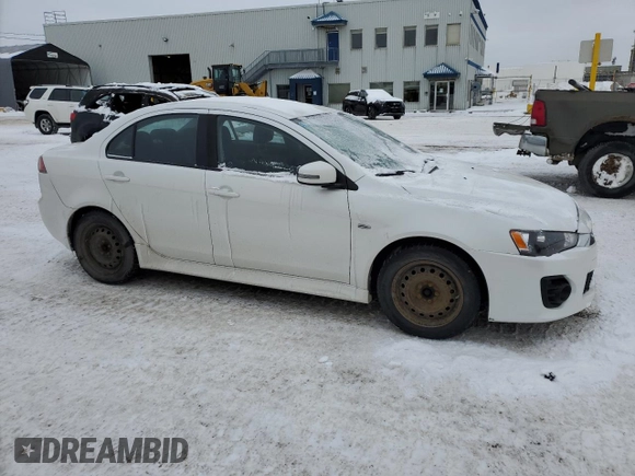 2017 Mitsubishi Lancer ES with VIN JA32V2FW2HU601981, listed as a Copart auction lot 87797895 with 108,411 mi miles and Salvage Title. Bid and sale history available at carsss.com. Image 4.