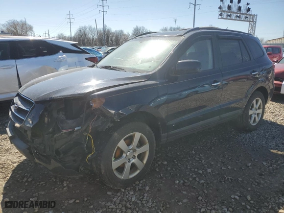 2009 Hyundai Santa Fe SE with VIN 5NMSH13E99H328349, listed as a Copart auction lot 48943815 with 227,094 mi miles and Salvage Title. Bid and sale history available at carsss.com. Image 1.