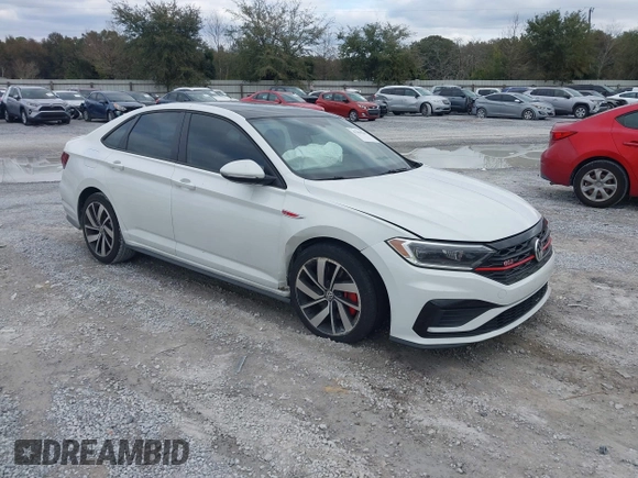 2020 Volkswagen Jetta GLI S with VIN 3VW6T7BU8LM058477, listed as a IAAI auction lot 41504769 with 121,419 mi miles and . Bid and sale history available at DreamBid. Image 1.