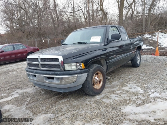 2001 Dodge Ram 1500 with VIN 3B7HC13Y61G727349, listed as a IAAI auction lot 41563067 with 160,688 mi miles. Bid and sale history available at carsss.com. Image 2.