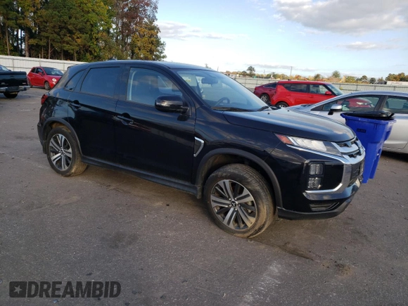 2022 Mitsubishi Outlander Sport ES with VIN JA4ARUAU1NU022246, listed as a Copart auction lot 79216264 with 17,629 mi miles and Salvage Title. Bid and sale history available at carsss.com. Image 4.