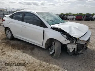 2022 Hyundai Accent SE z VIN 3KPC24A6XNE180152, wystawiony jako Copart lot #50149975 z przebiegiem 25 687 mil mil oraz Szkoda całkowita • Salvage title. Historia ofert i sprzedaży dostępna na DreamBid. Obrazek 4.