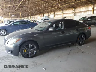 2011 Infiniti M37 with VIN JN1BY1APXBM324526, listed as a Copart auction lot 54580094 with 174,419 mi miles and Clean Title. Bid and sale history available at carsss.com. Image 1.