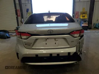 2022 Toyota Corolla LE with VIN JTDEPMAE0NJ198731, listed as a Copart auction lot 50868065 with 125,500 mi miles and Clean Title. Bid and sale history available at DreamBid. Image 6.