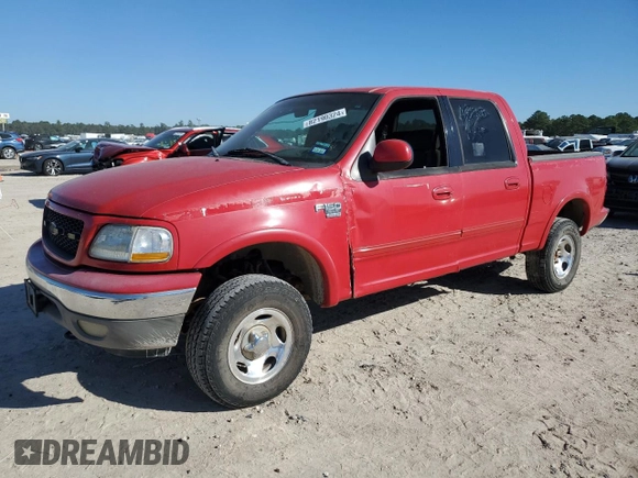 2002 Ford F-150 XLT with VIN 1FTRW08682KB16939, listed as a Copart auction lot 82190324 with 161,831 mi miles and Clean Title. Bid and sale history available at carsss.com. Image 1.