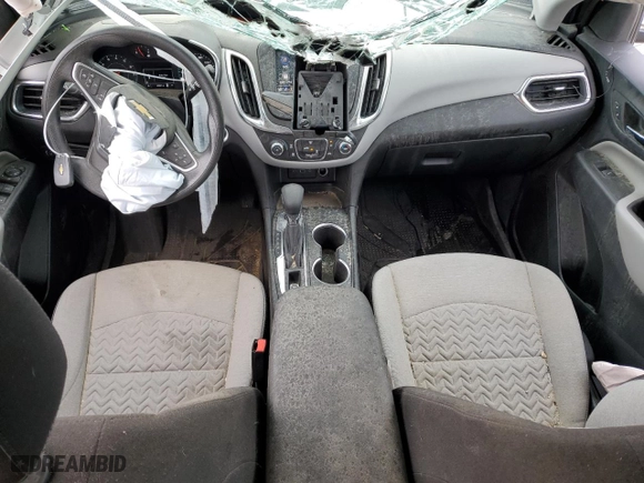 2023 Chevrolet Equinox LS with VIN 3GNAXSEG7PL157904, listed as a Copart auction lot 44429195 with 45,057 mi miles and Salvage Title. Bid and sale history available at carsss.com. Image 8.