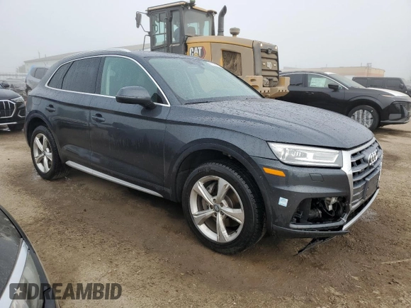 2018 Audi Q5 Premium Plus with VIN WA1BNAFY7J2190716, listed as a Copart auction lot 61136185 with 105,973 mi miles and Clean title. Bid and sale history available at DreamBid. Image 4.