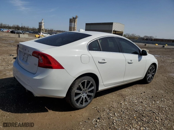 2014 Volvo S60 T5 with VIN YV1612FS0E1295074, listed as a Copart auction lot 51162405 with 128,540 mi miles and Salvage Title. Bid and sale history available at carsss.com. Image 3.