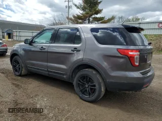 2015 Ford Utility Police Interceptor with VIN 1FM5K8AR9FGB61356, listed as a Copart auction lot 53762895 with 163,215 mi miles and Clean Title. Bid and sale history available at carsss.com. Image 2.