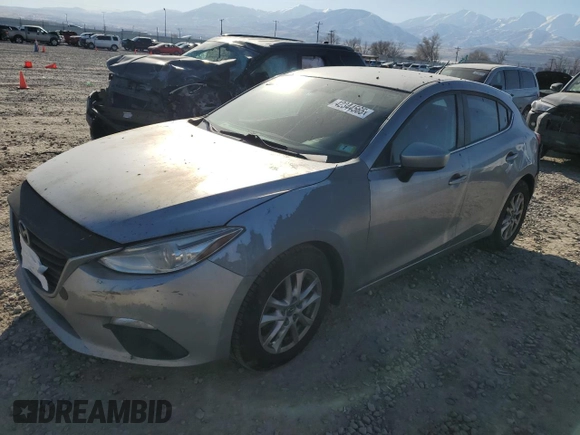 2014 Mazda 3 i Touring with VIN JM1BM1L73E1111512, listed as a Copart auction lot 42344565 with 140,139 mi miles and Salvage title. Bid and sale history available at DreamBid. Image 1.