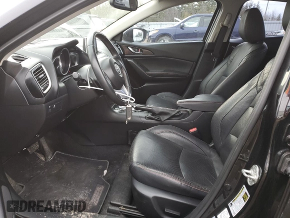 2014 Mazda 3 S Grand Touring with VIN JM1BM1W33E1198031, listed as a Copart auction lot 50879285 with 130,661 mi miles and Salvage Title. Bid and sale history available at DreamBid. Image 7.