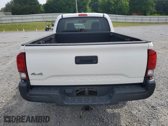2019 Toyota Tacoma SR with VIN 5TFSX5EN7KX068425, listed as a Copart auction lot 57580835 with 125,491 mi miles and Salvage title. Bid and sale history available at DreamBid. Image 6.